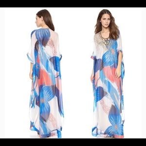 Diane Von Furstenburg Beaded Caftan Size 8